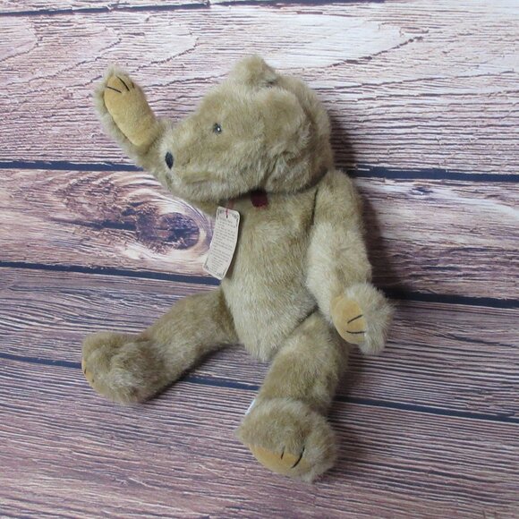 Boyds Bears BUBBA BEARS Plush 16" face jointed twist Vintage 1990 - Picture 3 of 8